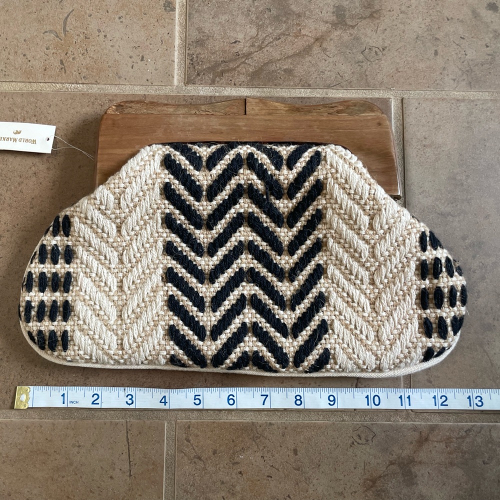 Cute summer clutch handbag NWT